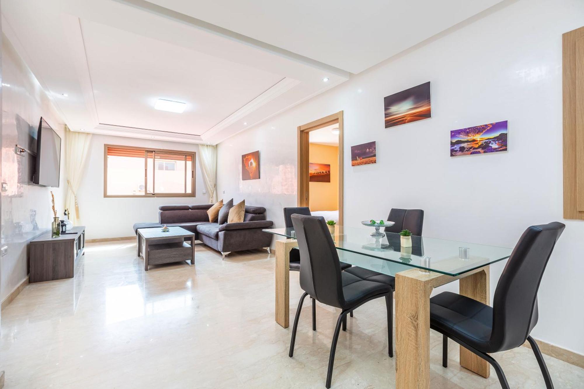 Zari Boutique Aparthotel Marrakesh Ruang foto