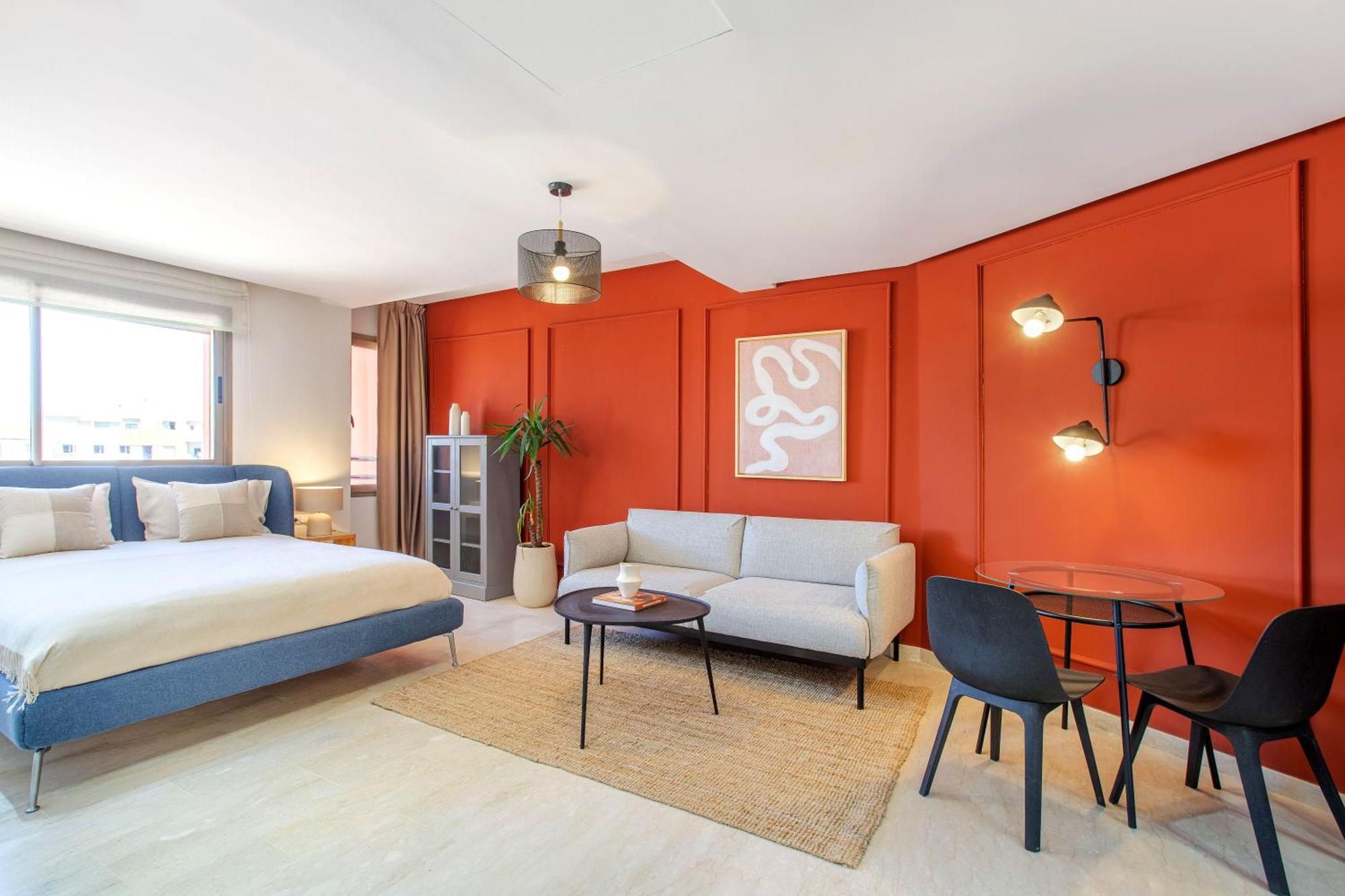 Zari Boutique Aparthotel Marrakesh Ruang foto
